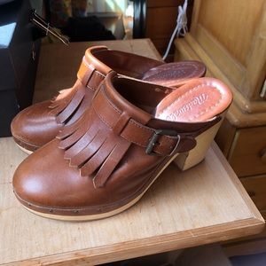 Madewell platform clogs